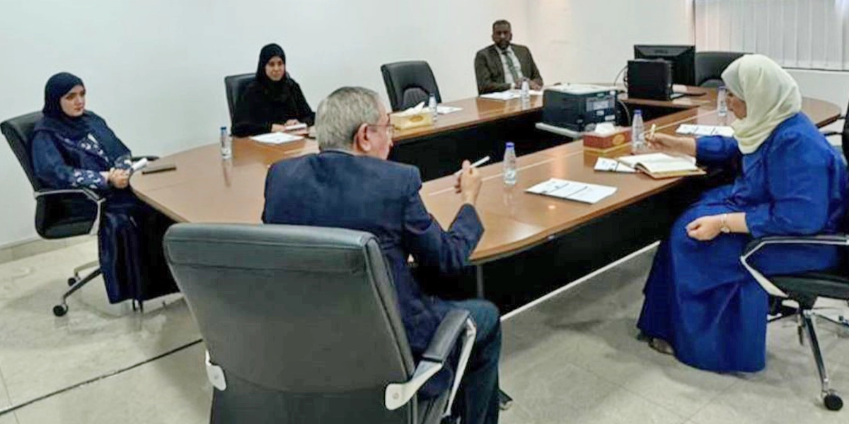 A delegation from A'Sharqiyah University visit Sohar University