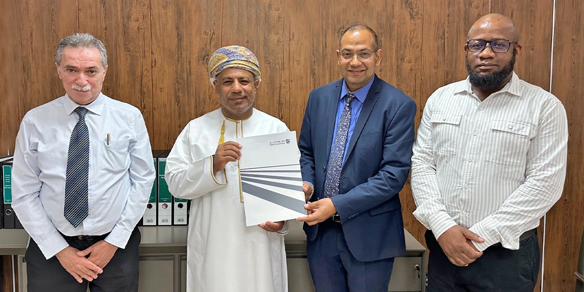 Sohar University secures a research and consultancy grant from the Ministry of Agriculture, Fisheries Wealth and Water Resources
