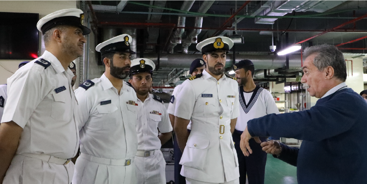 Sultan Qaboos Naval Academy Delegation