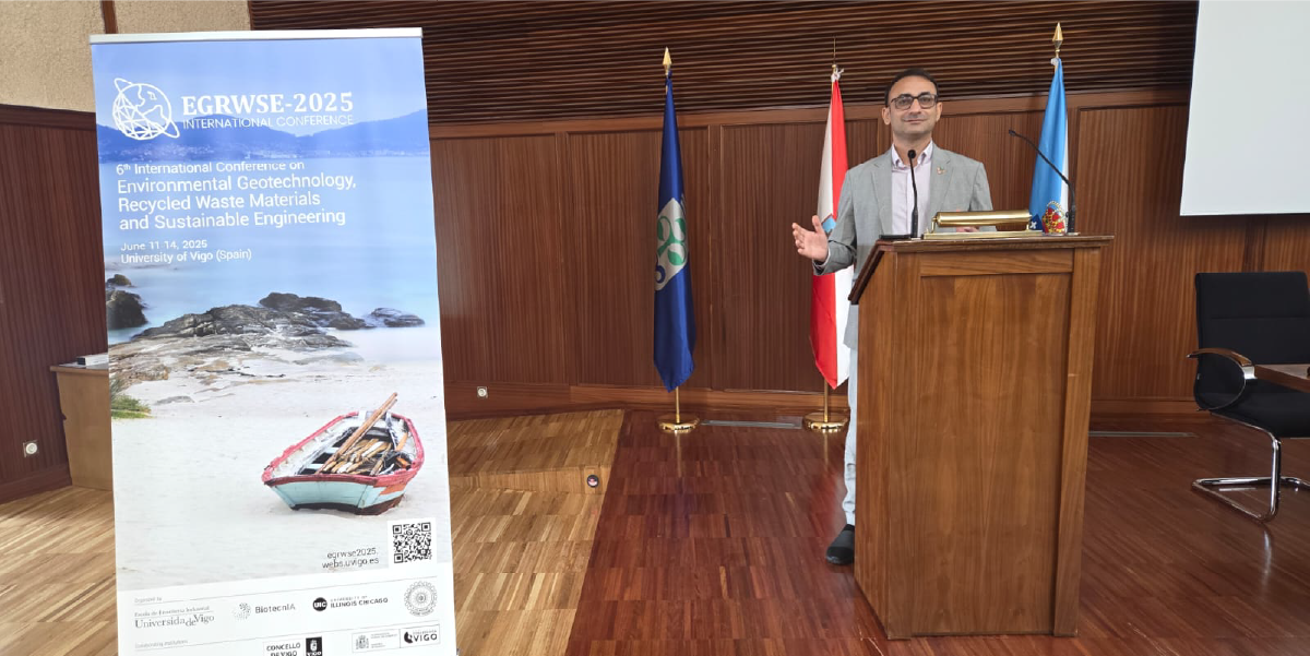 Dr. Mohsin Qureshi Presented at an International Conference