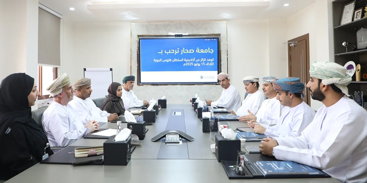 Delegation from Sultan Qaboos Air Academy