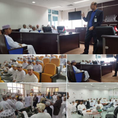 Imam Al-Shafi i School visited Sohar University